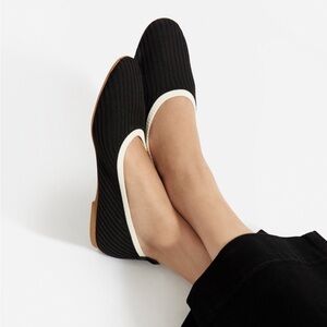 NWOB Everlane The Day Glove ReKnit size 9 Black / Cream